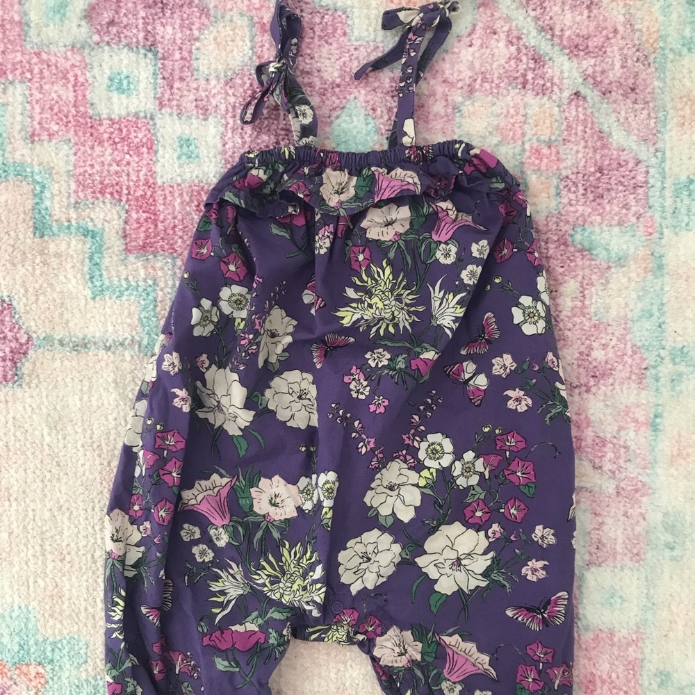 Tea Collection Tie Shoulder Romper